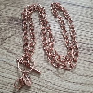 🦉Rosegold Toggle Chain